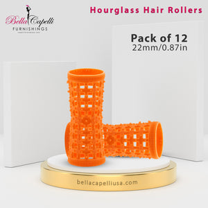 Natural Hair Rollers Smooth grooves won't harm hair
