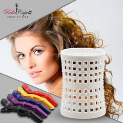 20% OFF - 2 Packs Blue + 1 Aqua + 12 pack of Bella Hair Clips